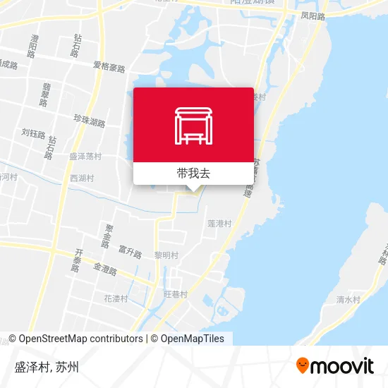 盛泽村地图