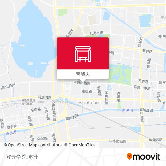 登云学院地图