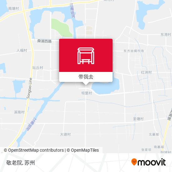 敬老院地图