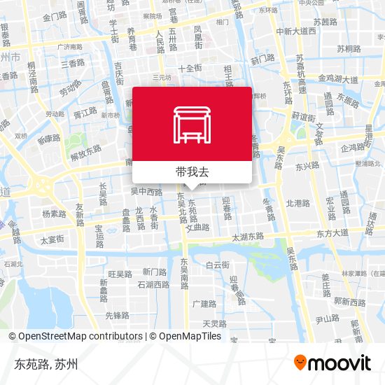 东苑路地图