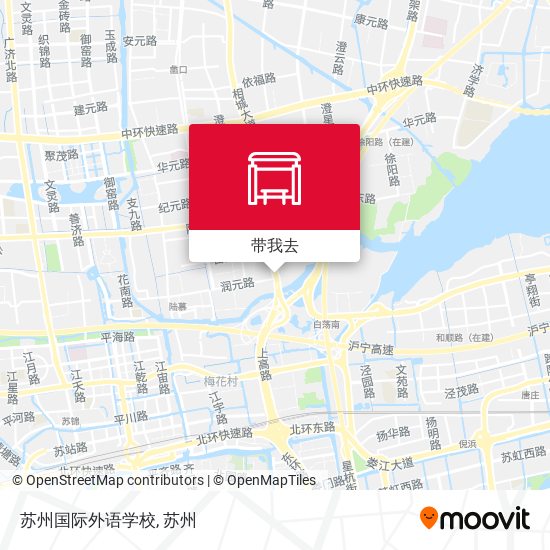 苏州国际外语学校地图