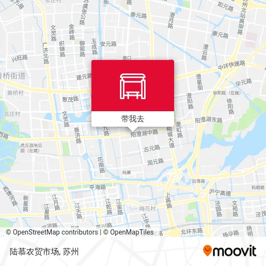 陆慕农贸市场地图