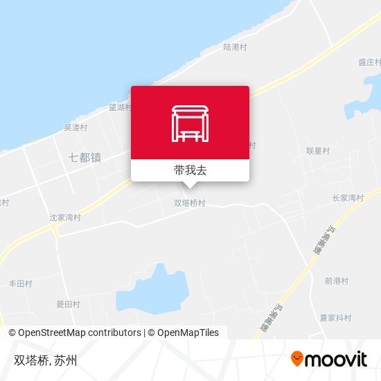 双塔桥地图