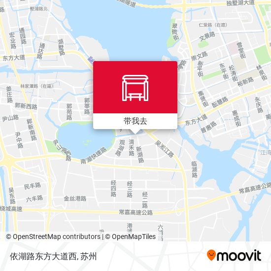 依湖路东方大道西地图