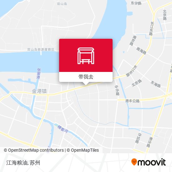江海粮油地图