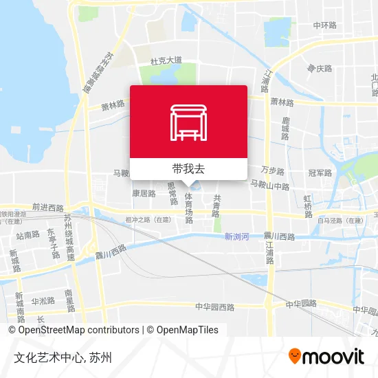 文化艺术中心地图