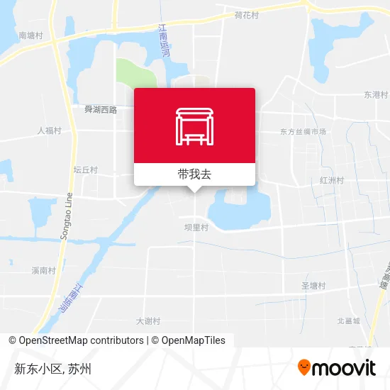 新东小区地图