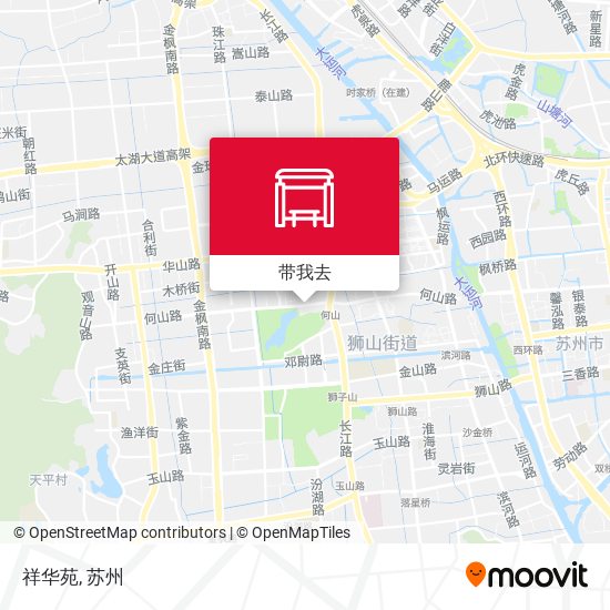 祥华苑地图