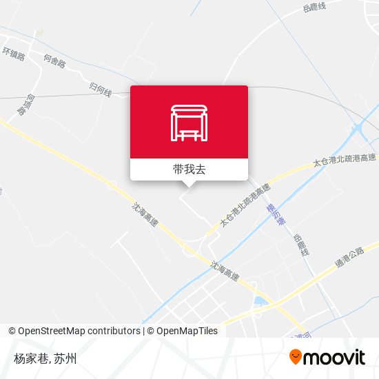 杨家巷地图