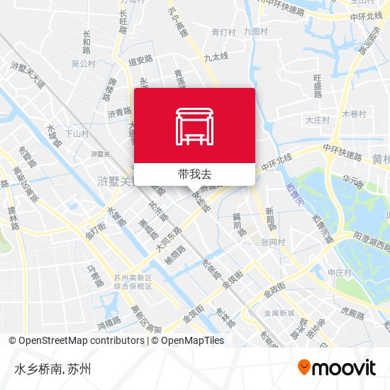 水乡桥南地图