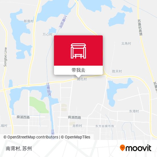 南霄村地图