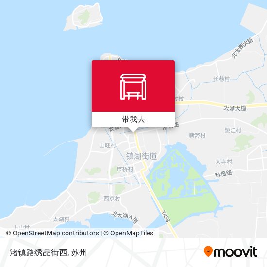 渚镇路绣品街西地图