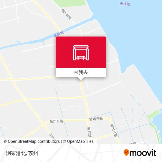 浏家港北地图