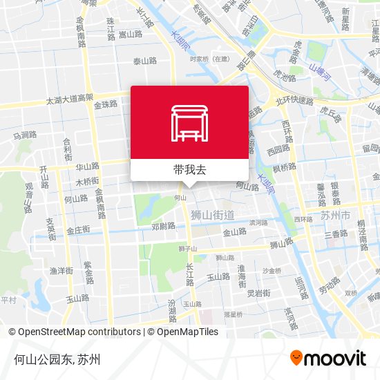 何山公园东地图