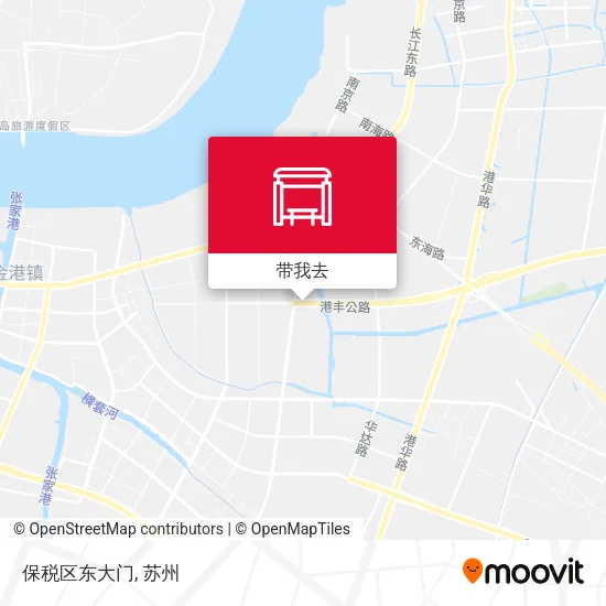 保税区东大门地图