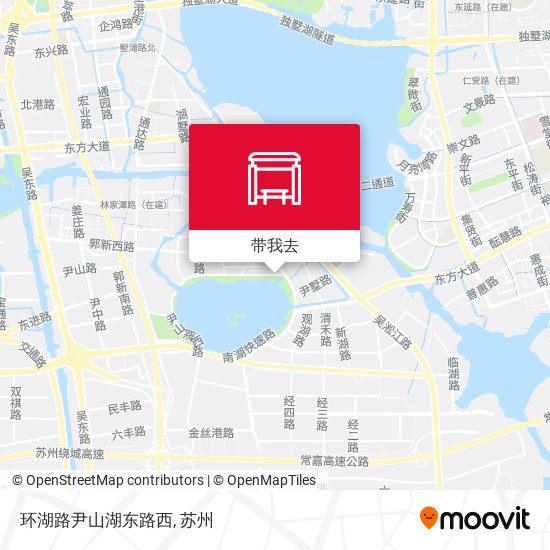 环湖路尹山湖东路西地图