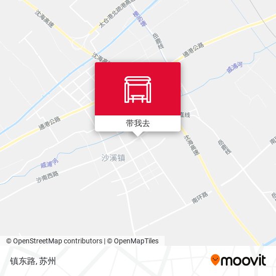 镇东路地图