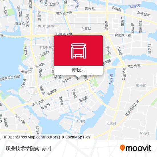 职业技术学院南地图