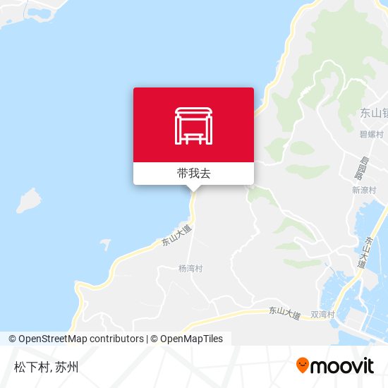 松下村地图