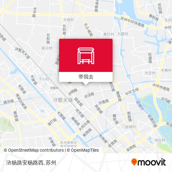浒杨路安杨路西地图