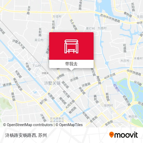 浒杨路安杨路西地图