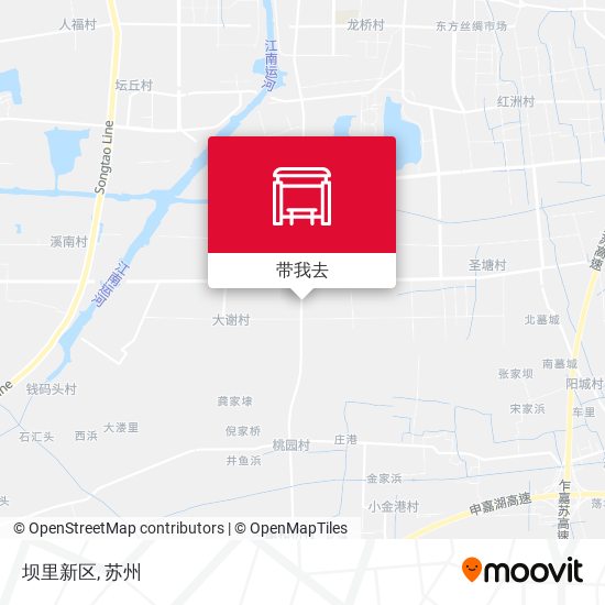 坝里新区地图
