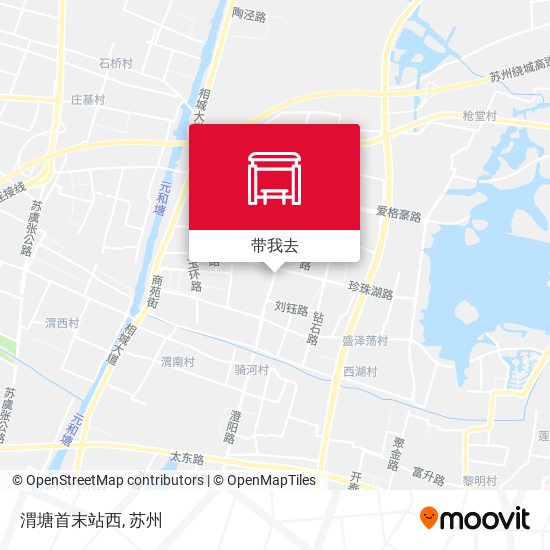 渭塘首末站西地图