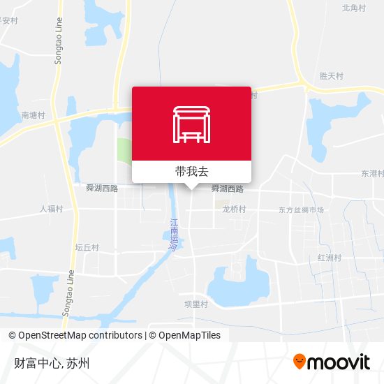 财富中心地图