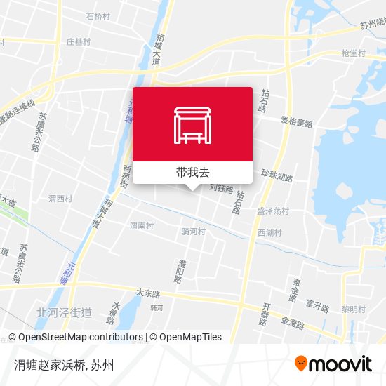 渭塘赵家浜桥地图