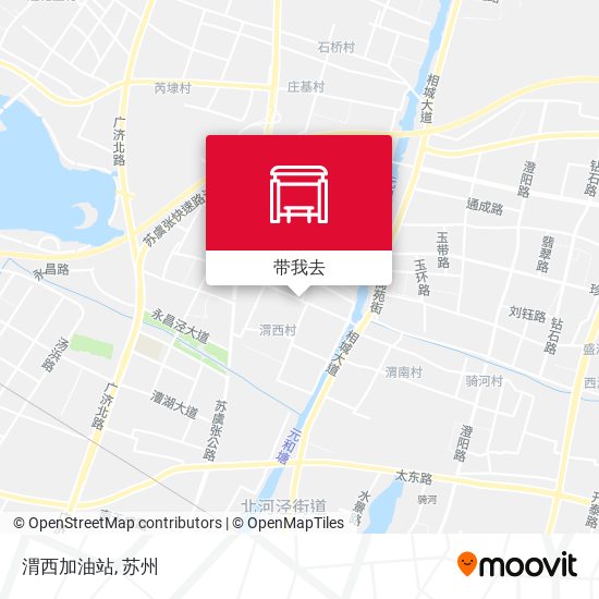 渭西加油站地图