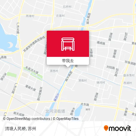 渭塘人民桥地图