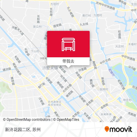 新浒花园二区地图