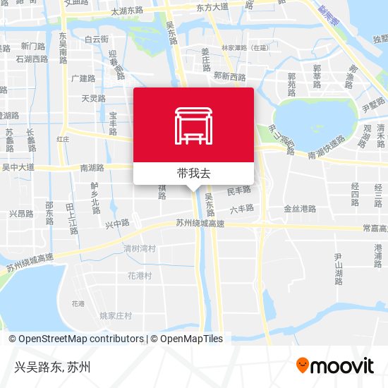 兴吴路东地图