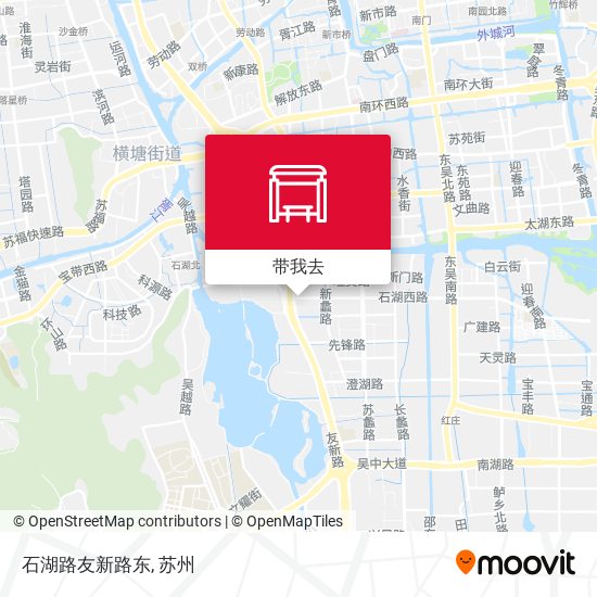 石湖路友新路东地图