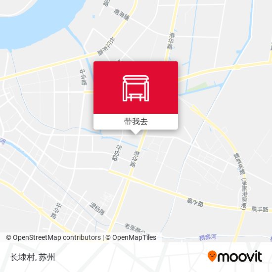 长埭村地图