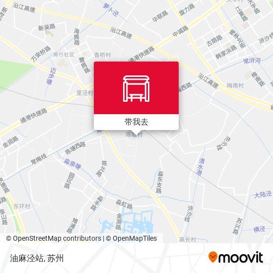 油麻泾站地图