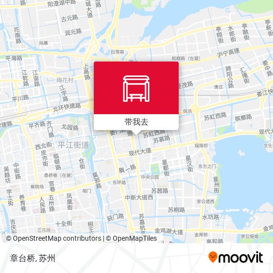 章台桥地图