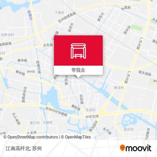 江南高纤北地图