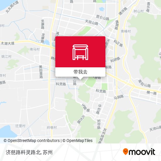 济慈路科灵路北地图