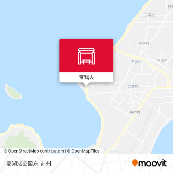 菱湖渚公园东地图