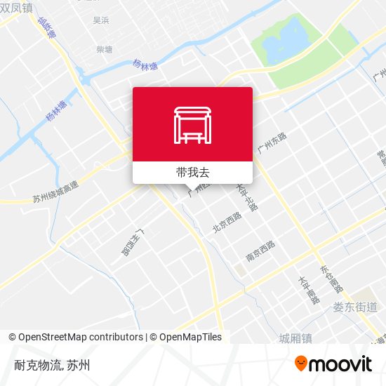 耐克物流地图