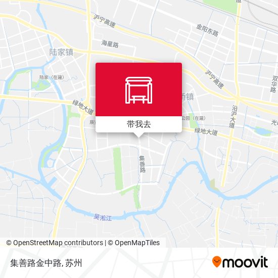 集善路金中路地图
