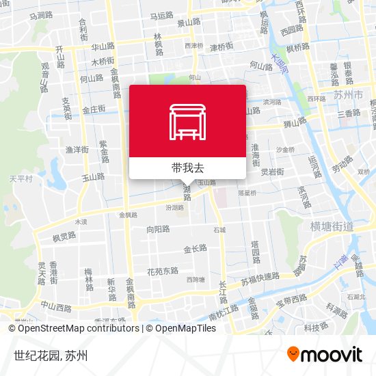 世纪花园地图