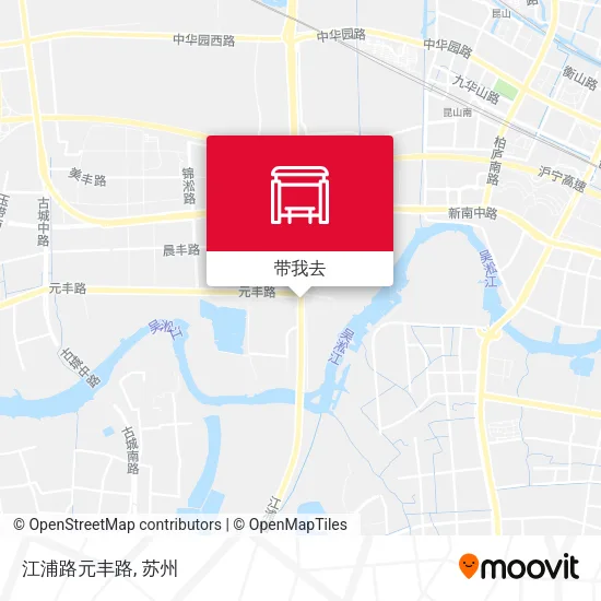 江浦路元丰路地图