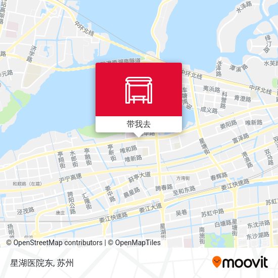 星湖医院东地图