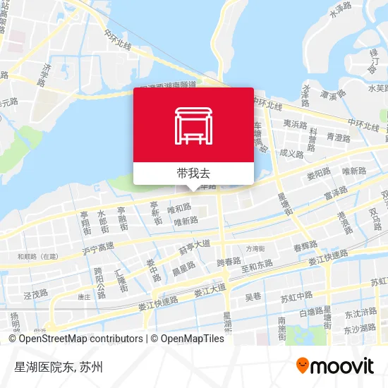 星湖医院东地图