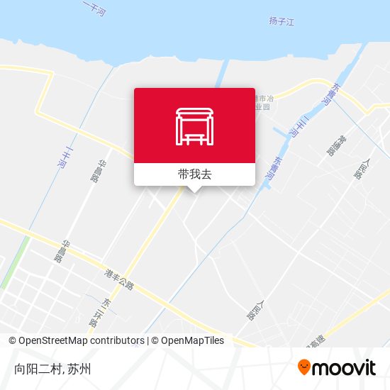 向阳二村地图