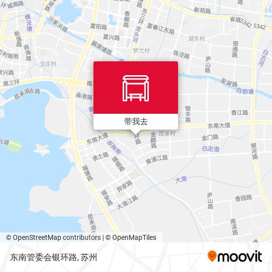 东南管委会银环路地图