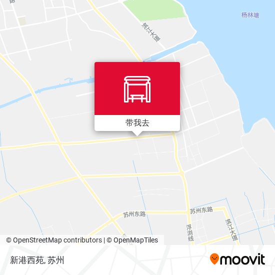 新港西苑地图