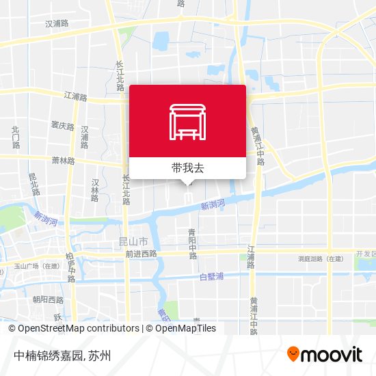 中楠锦绣嘉园地图
